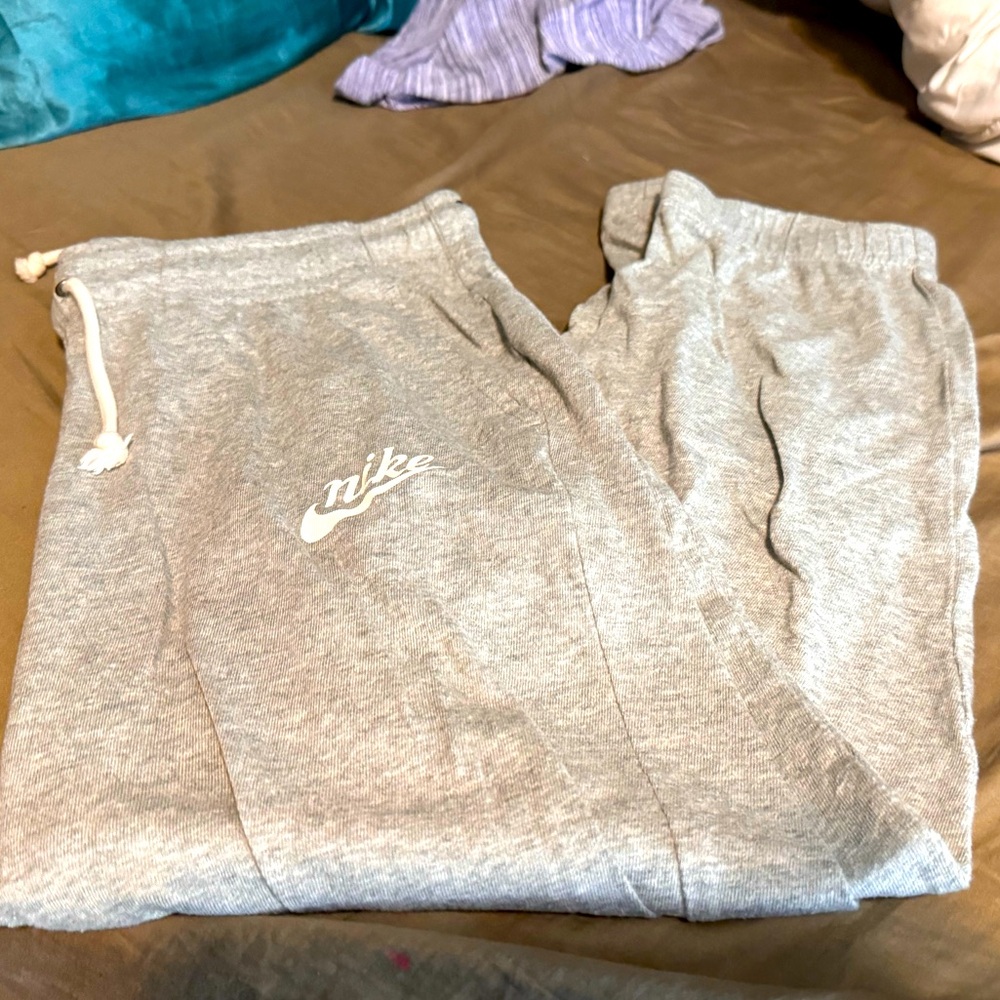 grey nike sweats